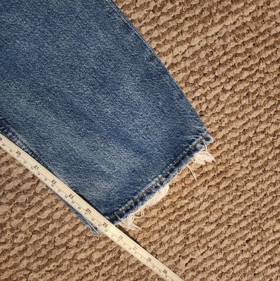 Agolde Riley High Rise Straight Crop in Collective Women’s Size 32 - Picture 12 of 12